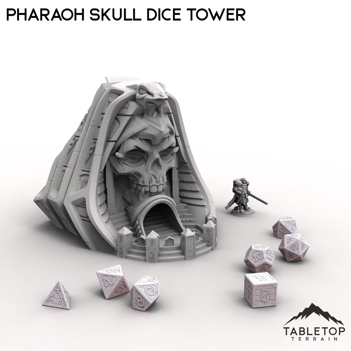 Pharaoh Skull Dice Tower