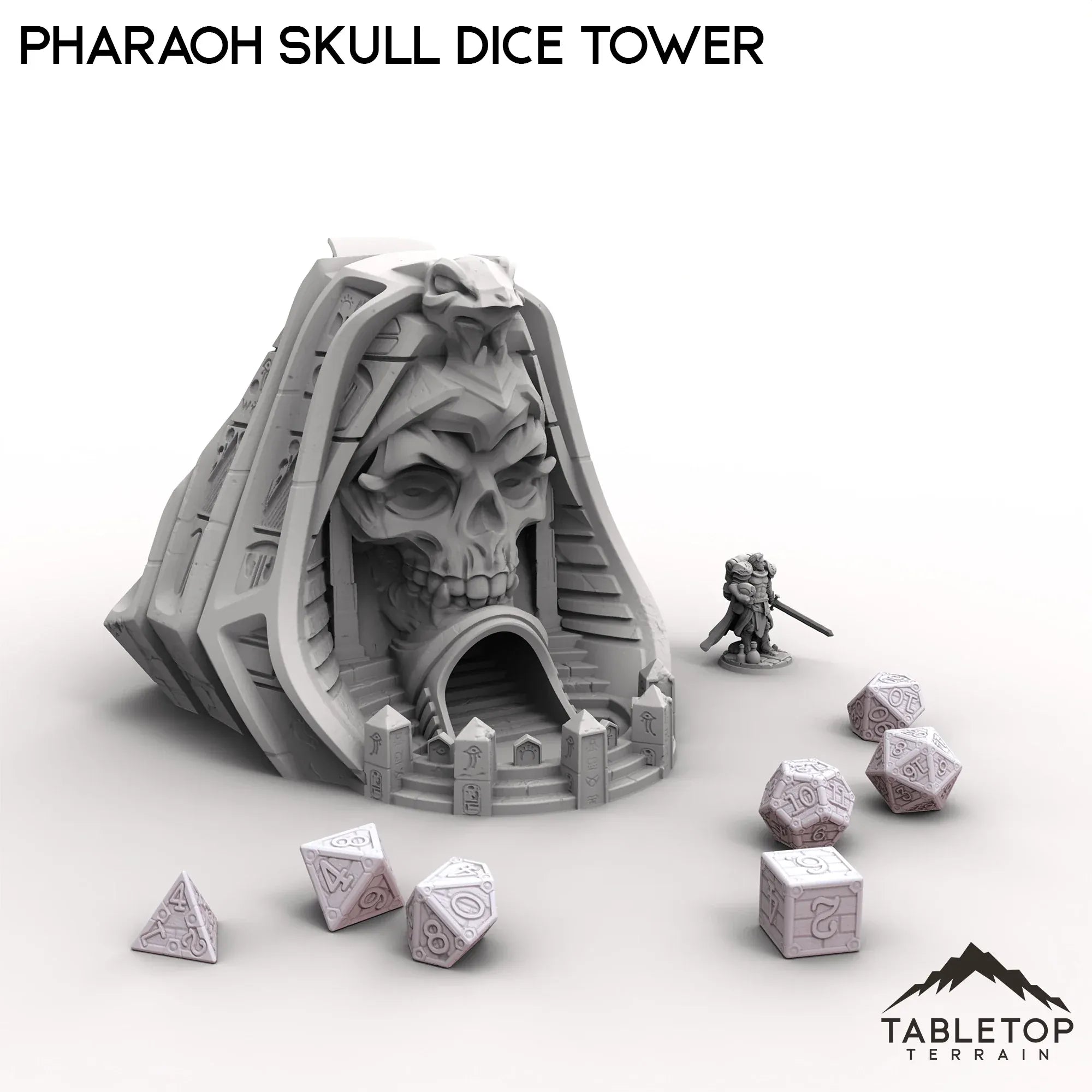 Pharaoh Skull Dice Tower