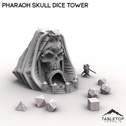 Pharaoh Skull Dice Tower