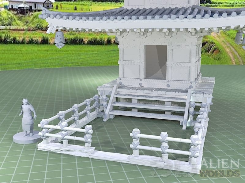 Samurai Dicetower Pagoda