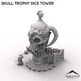 Skull Trophy Dice Tower