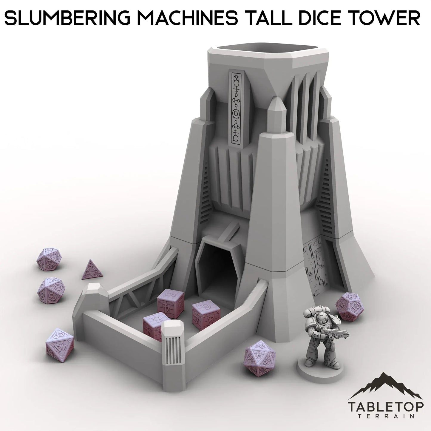Slumbering Machines Tall Dice Tower