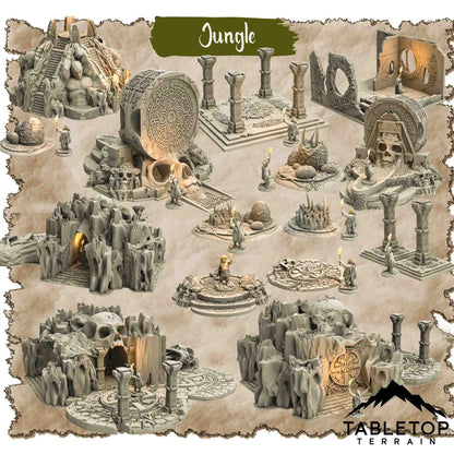 A Trek Through the Jungle - Thematic Dungeon Terrain