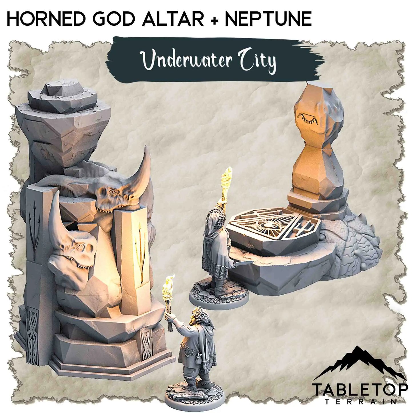 Underwater City - Thematic Dungeon Terrain