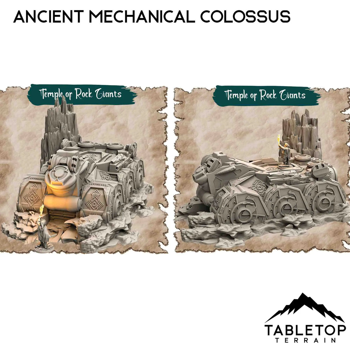 Temple of the Rock Giants - Thematic Dungeon Terrain