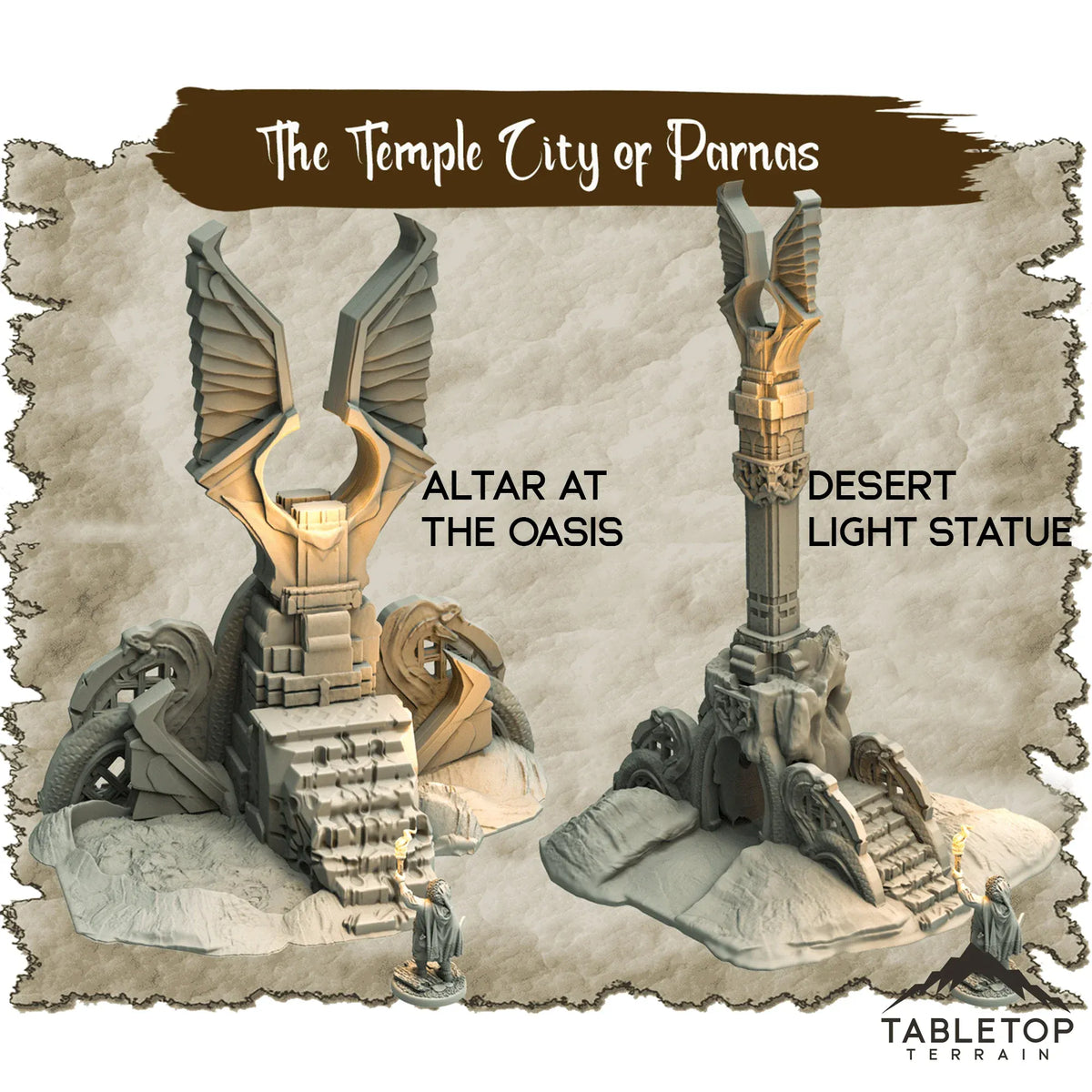 The Temple City of Parnas - Thematic Dungeon Terrain – Wargame Portal