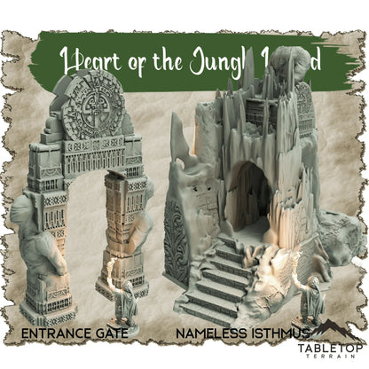 Heart of the Jungle Island - Thematic Dungeon Terrain