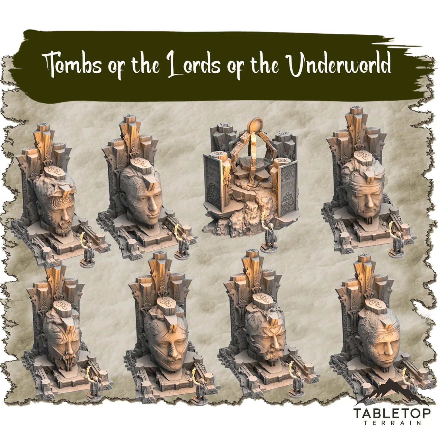 Tombs of the Lords of the Underworld - Thematic Dungeon Terrain