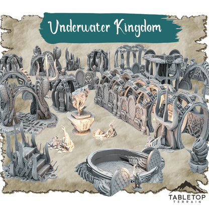 Underwater Kingdom - Thematic Dungeon Terrain