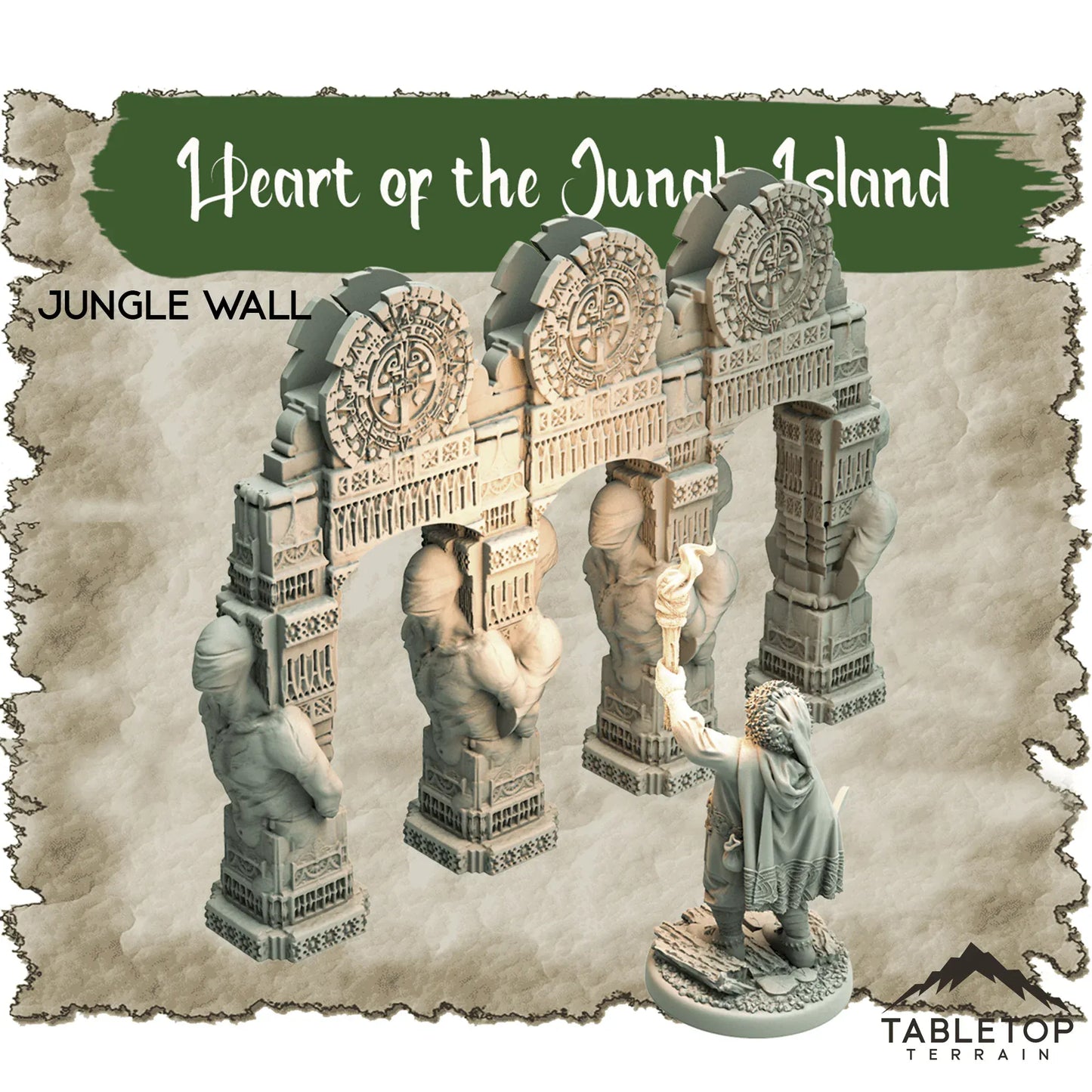 Heart of the Jungle Island - Thematic Dungeon Terrain
