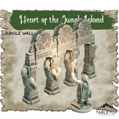 Heart of the Jungle Island - Thematic Dungeon Terrain