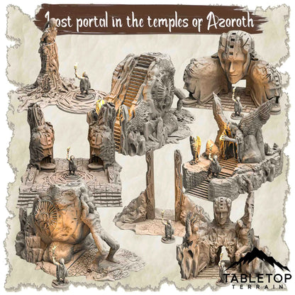 Lost Portal in the Temples of Azoroth - Thematic Dungeon Terrain