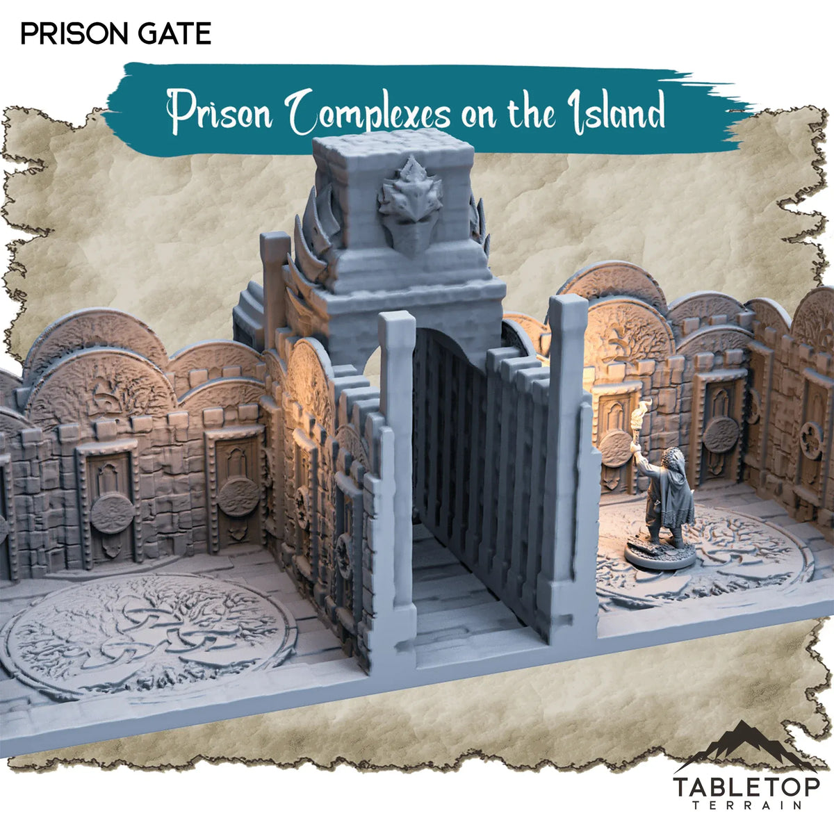 Prison Complexes on the Island - Thematic Dungeon Terrain