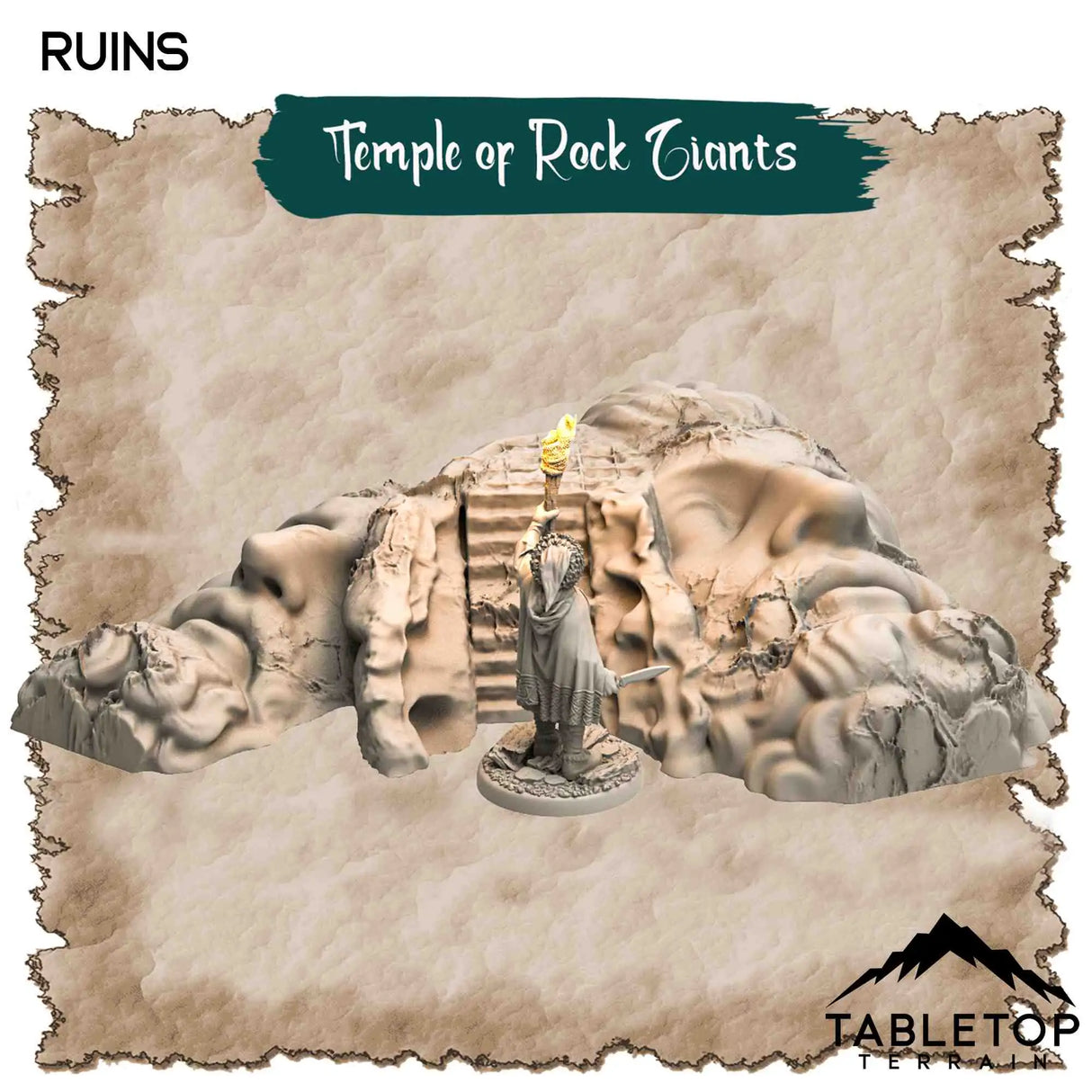 Temple of the Rock Giants - Thematic Dungeon Terrain