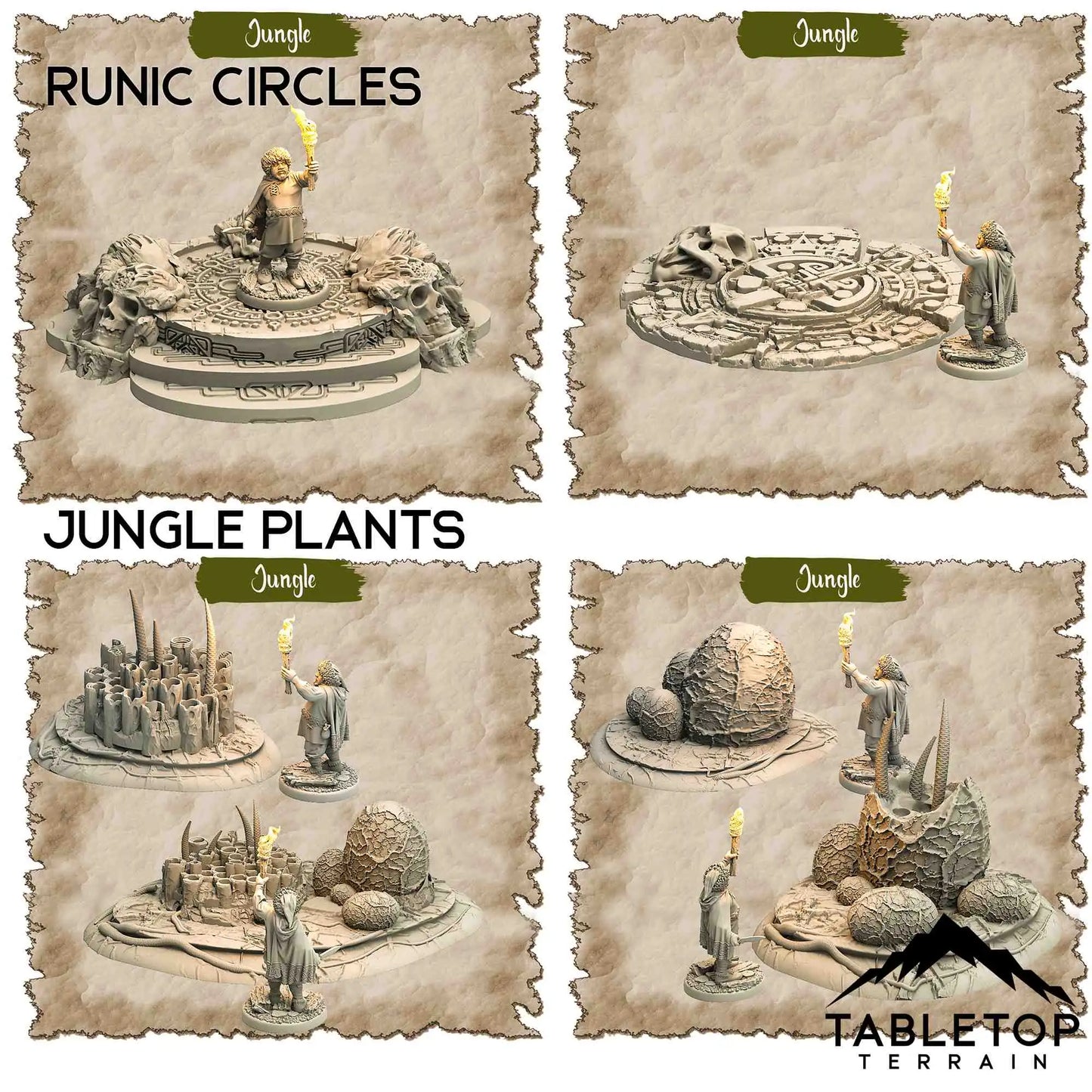 A Trek Through the Jungle - Thematic Dungeon Terrain