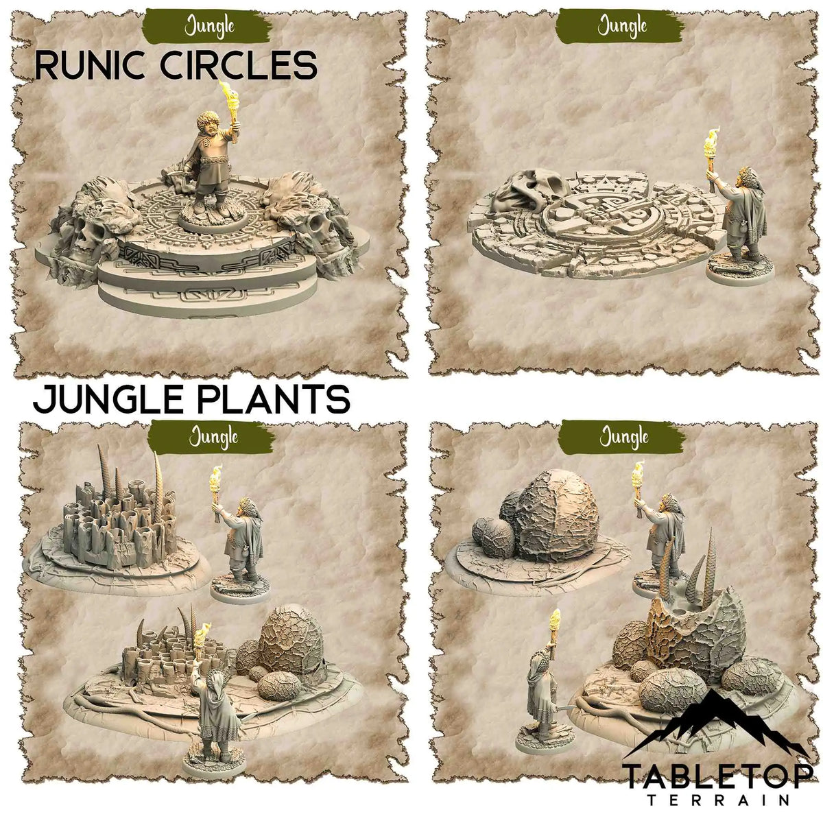 A Trek Through the Jungle - Thematic Dungeon Terrain