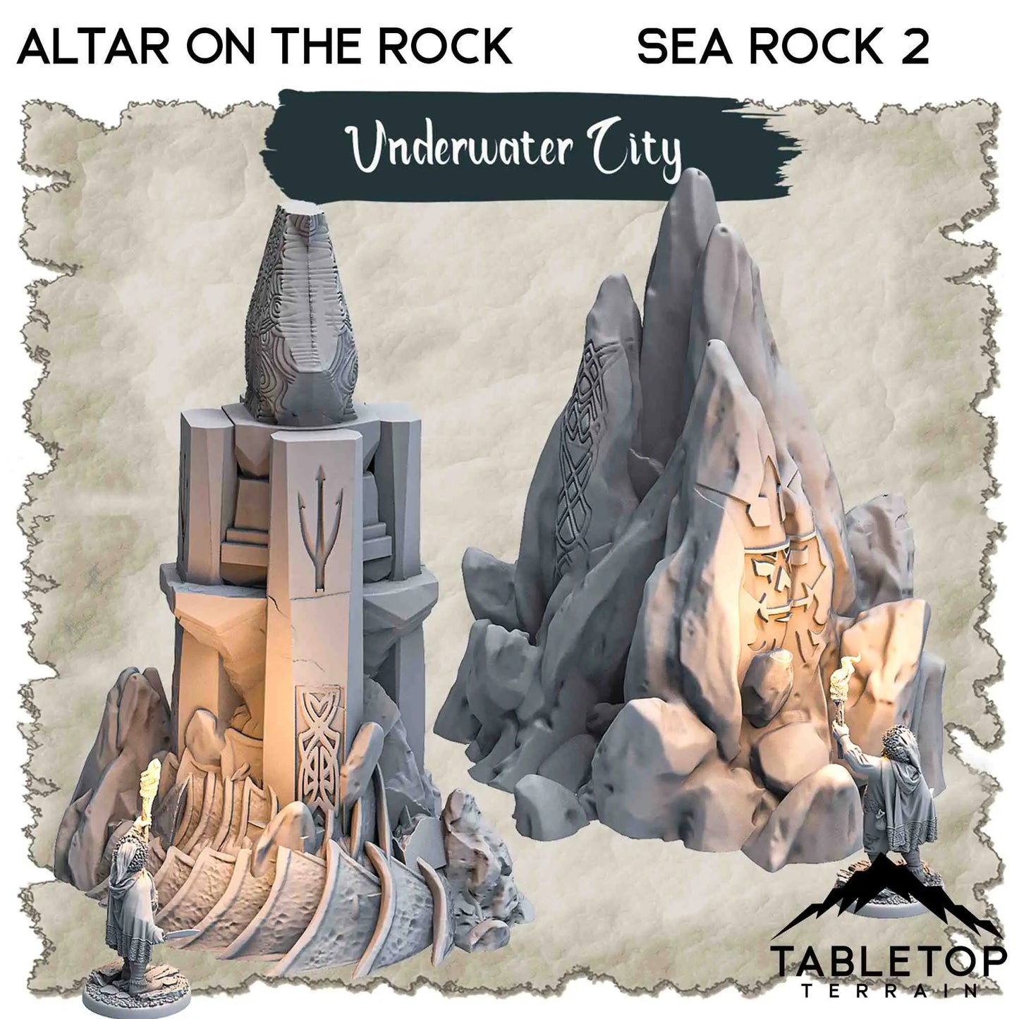 Underwater City - Thematic Dungeon Terrain