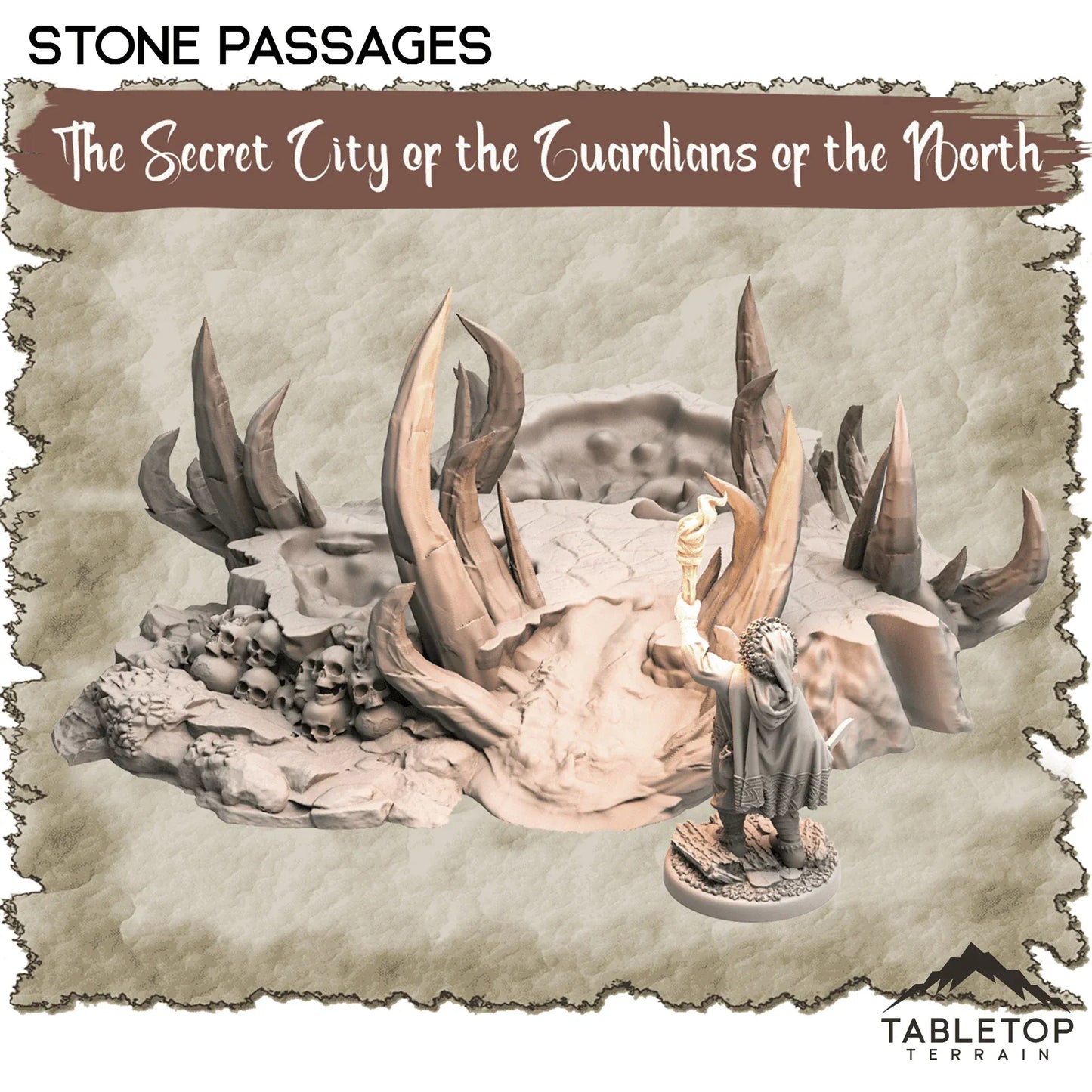 The Secret City of the Guardians of the North - Thematic Dungeon Terrain
