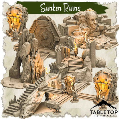 Sunken Ruins - Thematic Dungeon Terrain