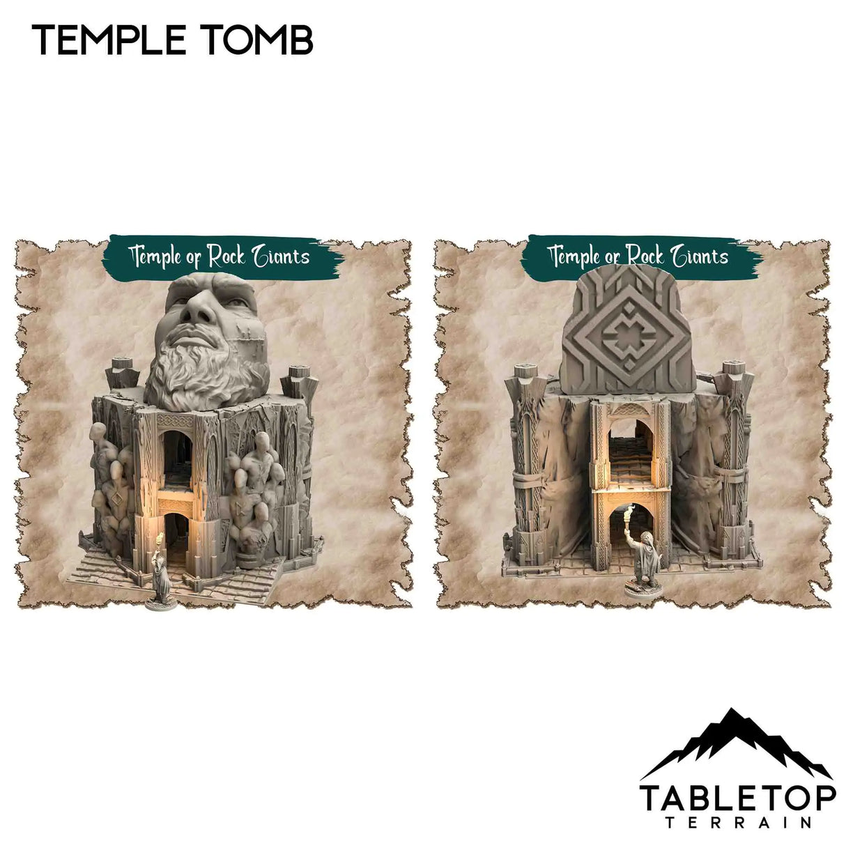 Temple of the Rock Giants - Thematic Dungeon Terrain