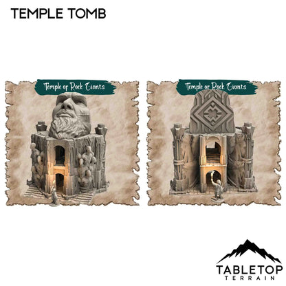 Temple of the Rock Giants - Thematic Dungeon Terrain
