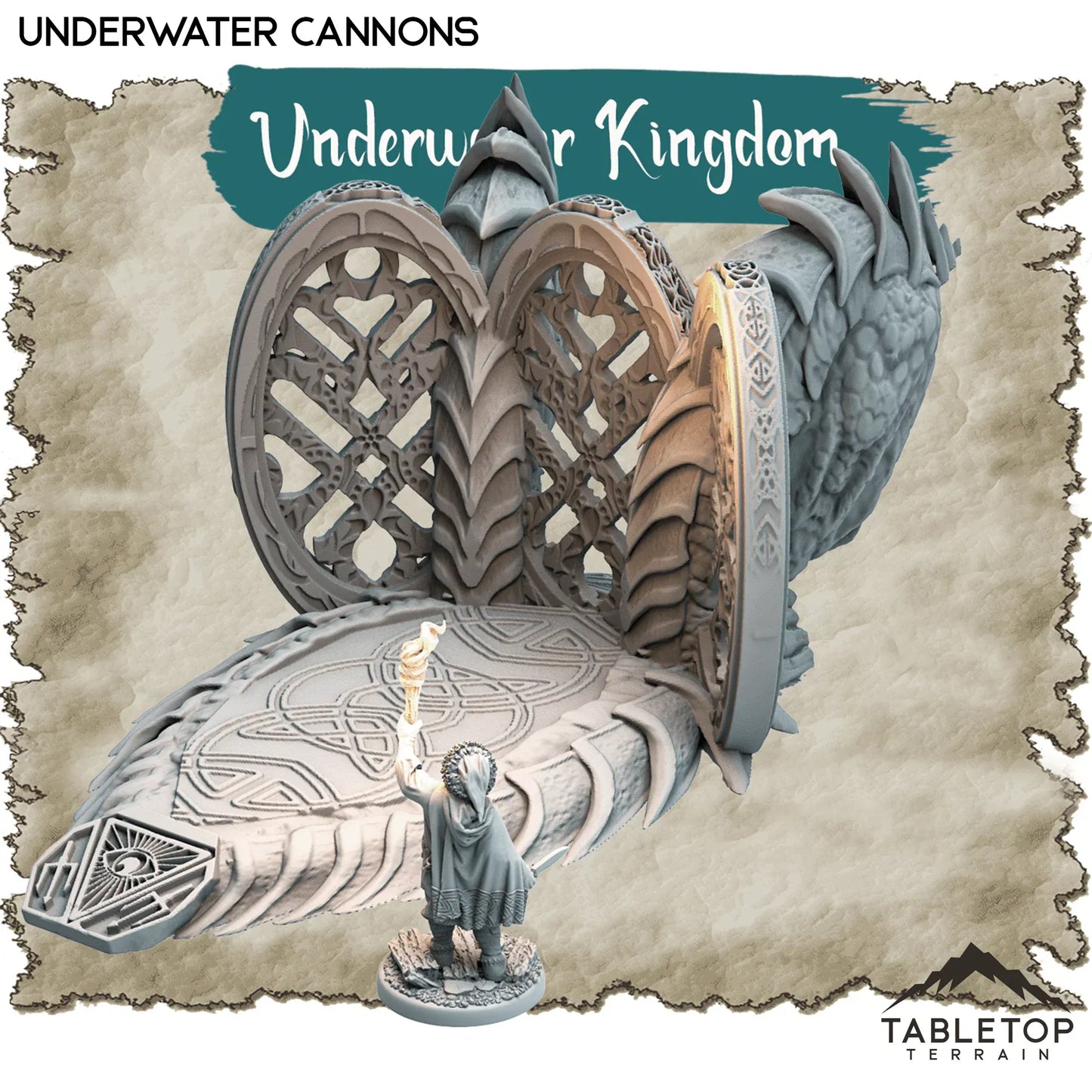 Underwater Kingdom - Thematic Dungeon Terrain