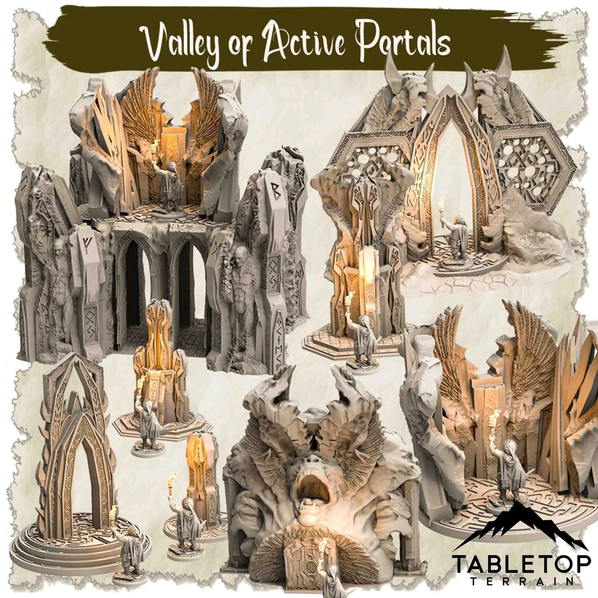 Valley of Active Portals - Thematic Dungeon Terrain
