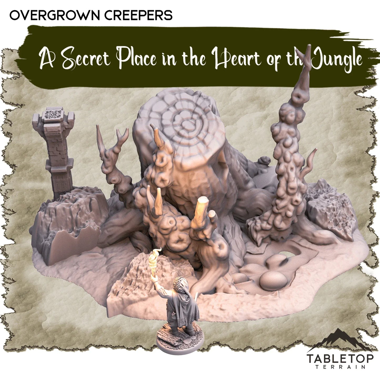A Secret Place in the Heart of the Jungle - Thematic Dungeon Terrain