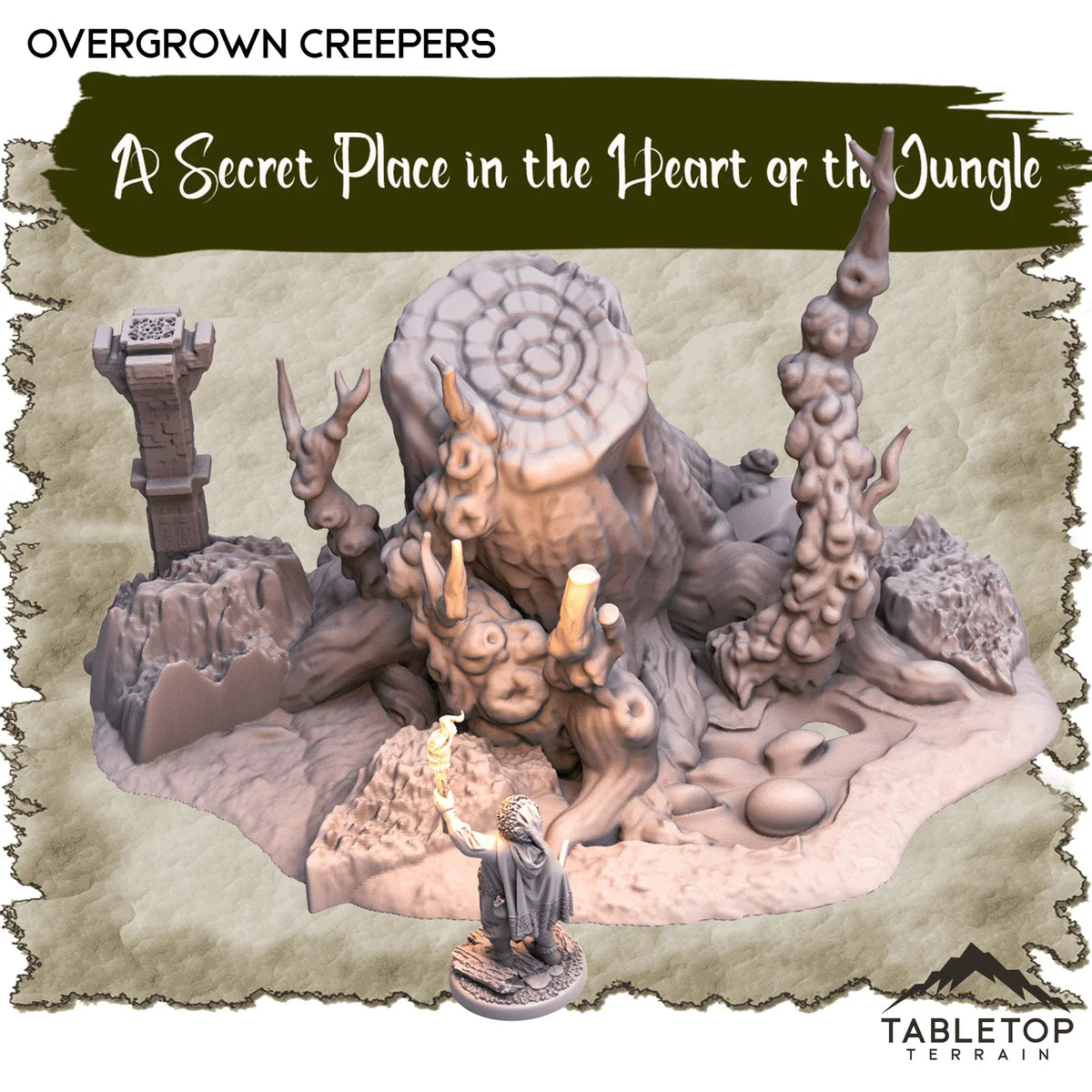 A Secret Place in the Heart of the Jungle - Thematic Dungeon Terrain