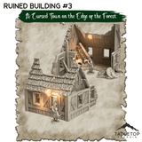 A Cursed Town on the Edge of the Forest - Thematic Dungeon Terrain