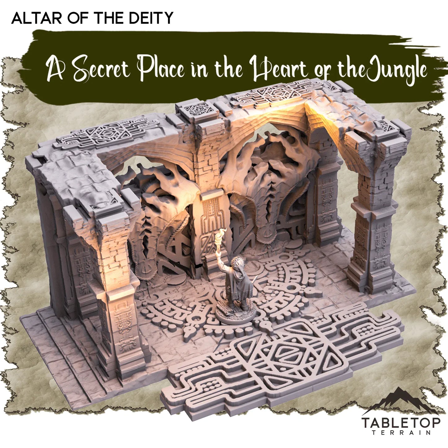 A Secret Place in the Heart of the Jungle - Thematic Dungeon Terrain