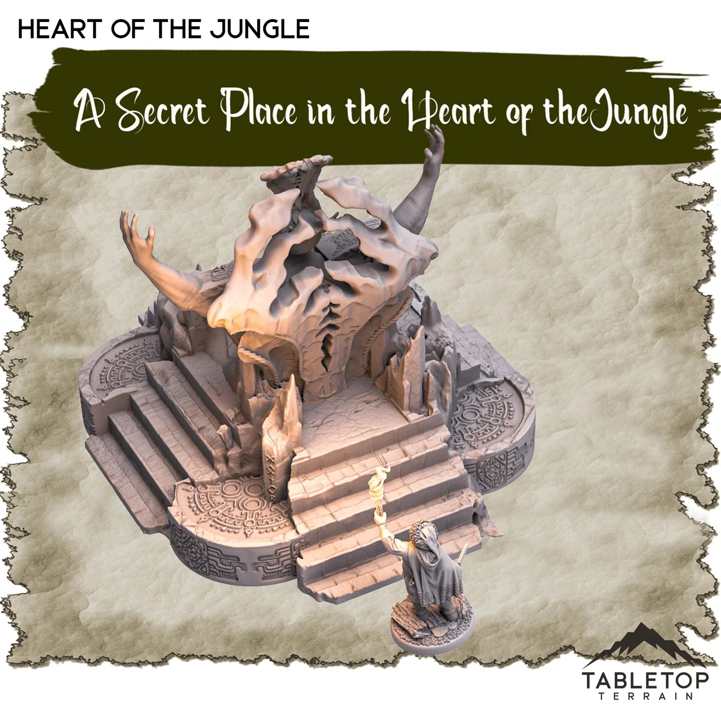 A Secret Place in the Heart of the Jungle - Thematic Dungeon Terrain