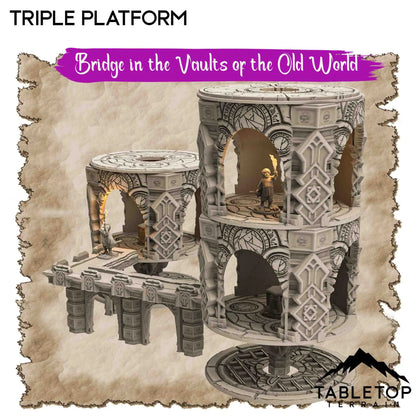 Bridge in the Vaults of the Old World - Thematic Dungeon Terrain