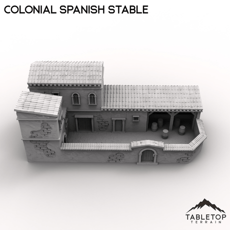 Colonial Spanish Stable
