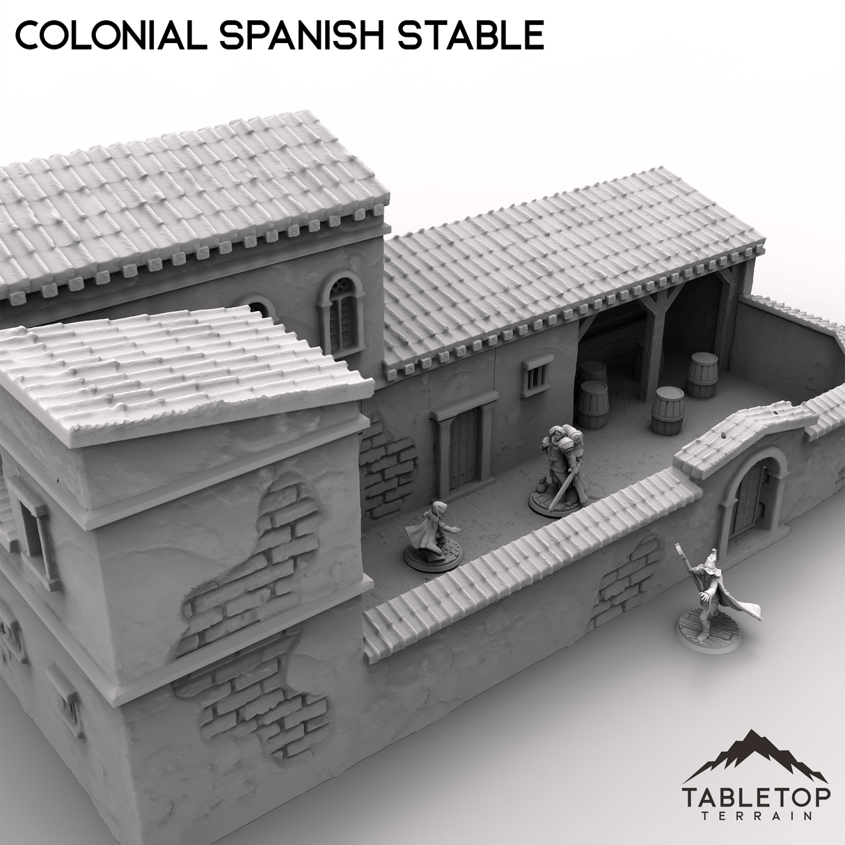 Colonial Spanish Stable