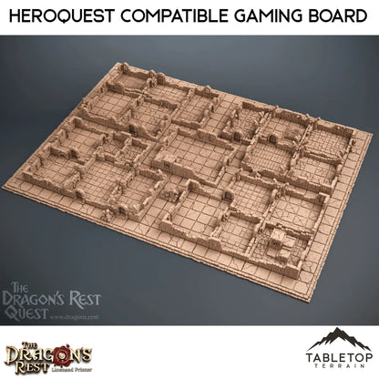 Dungeon Gaming Board Compatible with HeroQuest