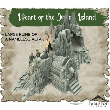Heart of the Jungle Island - Thematic Dungeon Terrain