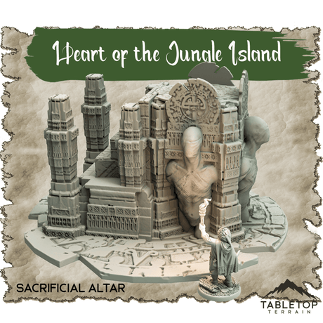 Heart of the Jungle Island - Thematic Dungeon Terrain