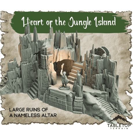 Heart of the Jungle Island - Thematic Dungeon Terrain