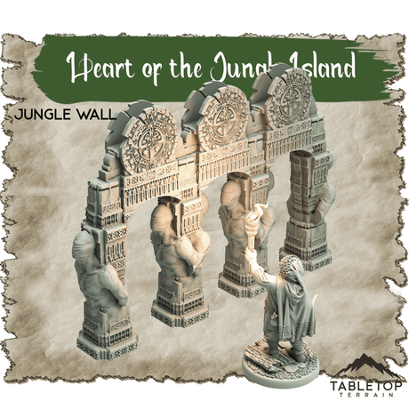 Heart of the Jungle Island - Thematic Dungeon Terrain