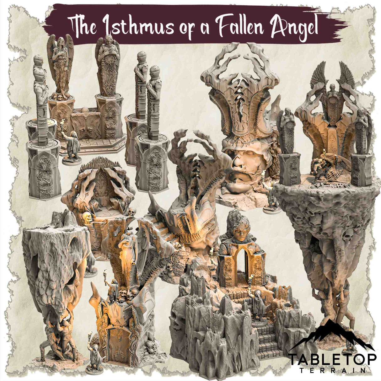 Isthmus of a Fallen Angel - Thematic Dungeon Terrain