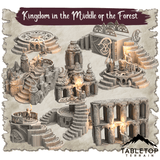 Kingdom in the Middle of the Forest - Thematic Dungeon Terrain