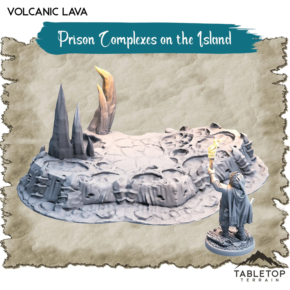 Prison Complexes on the Island - Thematic Dungeon Terrain