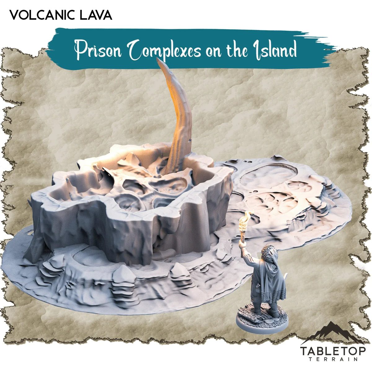 Prison Complexes on the Island - Thematic Dungeon Terrain