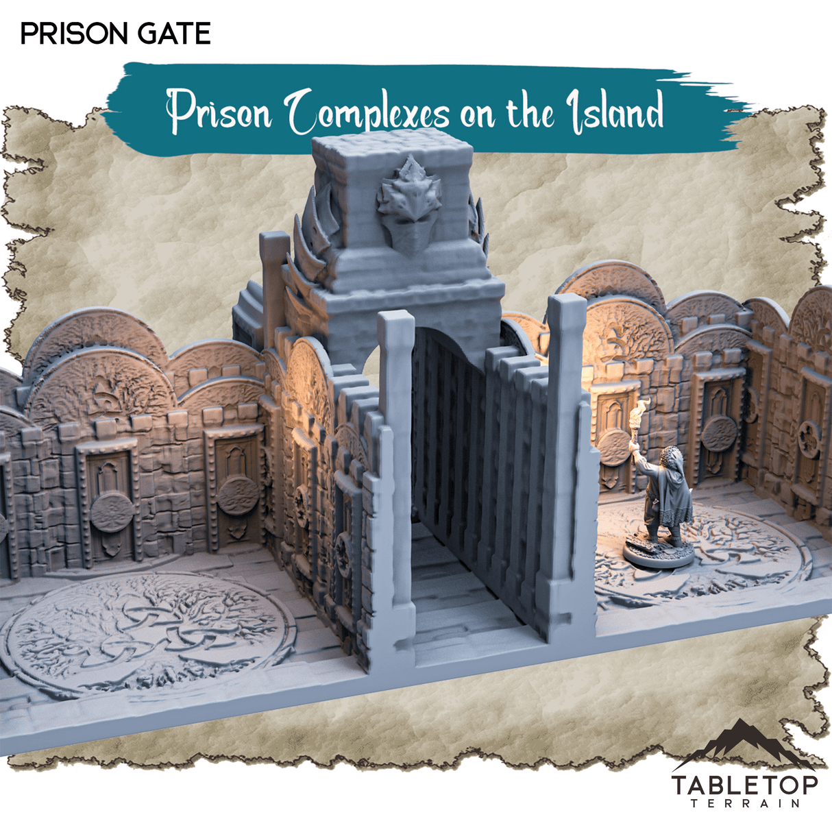 Prison Complexes on the Island - Thematic Dungeon Terrain