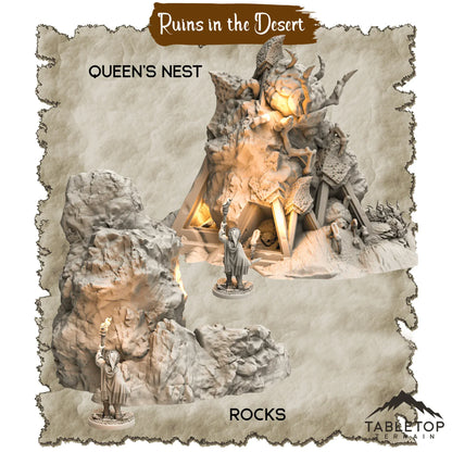 Ruins in the Desert - Thematic Dungeon Terrain