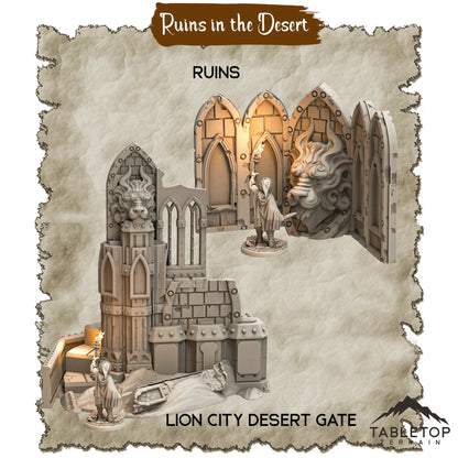 Ruins in the Desert - Thematic Dungeon Terrain