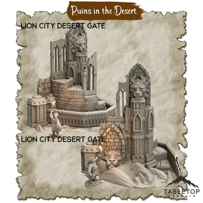 Ruins in the Desert - Thematic Dungeon Terrain