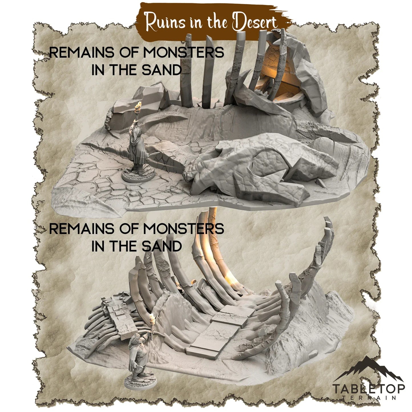 Ruins in the Desert - Thematic Dungeon Terrain