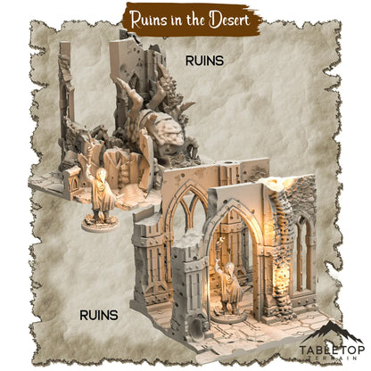 Ruins in the Desert - Thematic Dungeon Terrain
